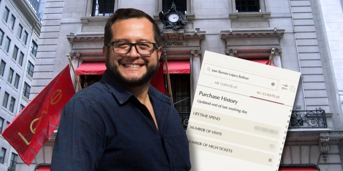 Exhiben historial de compra de José Ramón López Beltrán en boutique.