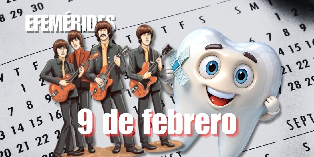 Estas son las efemérides de hoy, 9 de febrero.