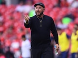 Antonio Mohamed durante el partido ante el Atlante.
