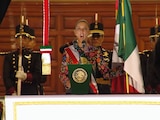 Presidenta Claudia Sheinbaum Pardo durante su segundo Grito de Independencia, el 15 de septiembre de 2026.