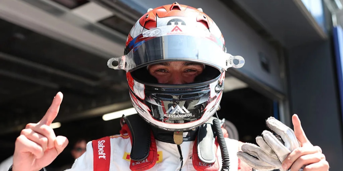Noel León logra su primera victoria en una carrera principal de la F2.
