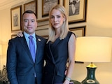 Daniel Noboa y Lavinia Valbonesi