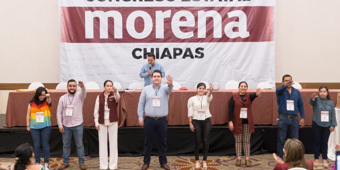 Carlos Molina fue electo como presidente del Comité Ejecutivo Estatal de Morena en Chiapas