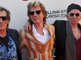 Mick Jagger, Keith Richards y Ronnie Wood durante el lanzamiento del nuevo álbum de estudio de The Rolling Stones, Foreign Tongues, en Nueva York, el 5 de mayo