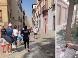 Videos del terremoto en Granada hoy muestran pánico y afectaciones que dejó movimiento telúrico.