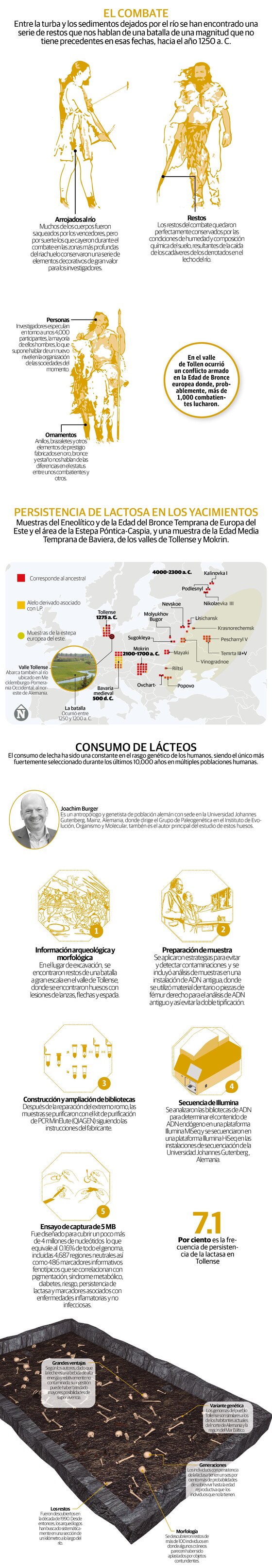 Osamentas de la Batalla de Tollense revelan que adultos ya bebían leche el año 1200 a. C.