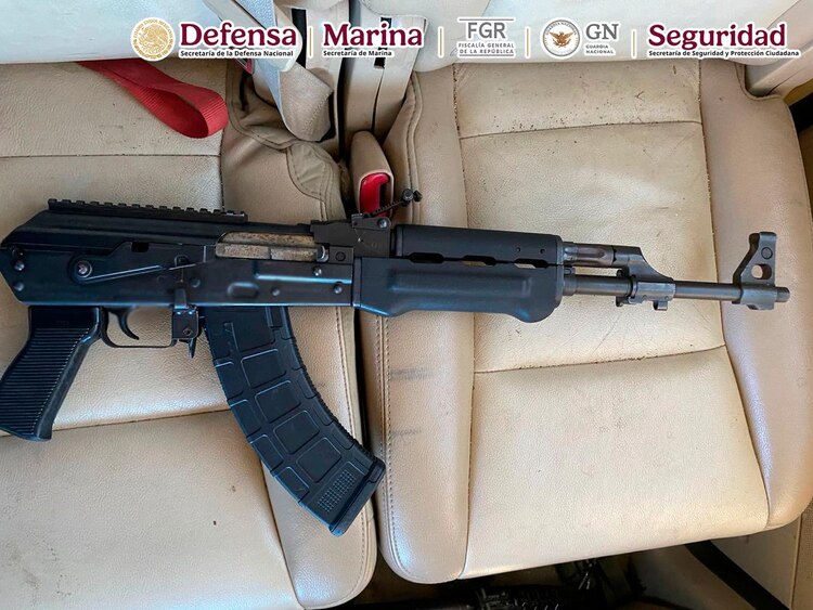 A los detenidos les fueron decomisadas armas y precursores.