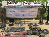 Operativo de fuerzas federales.