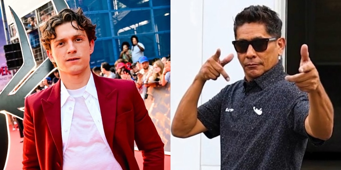 Jorge Campos le regala su icónica playera de portero a Tom Holland