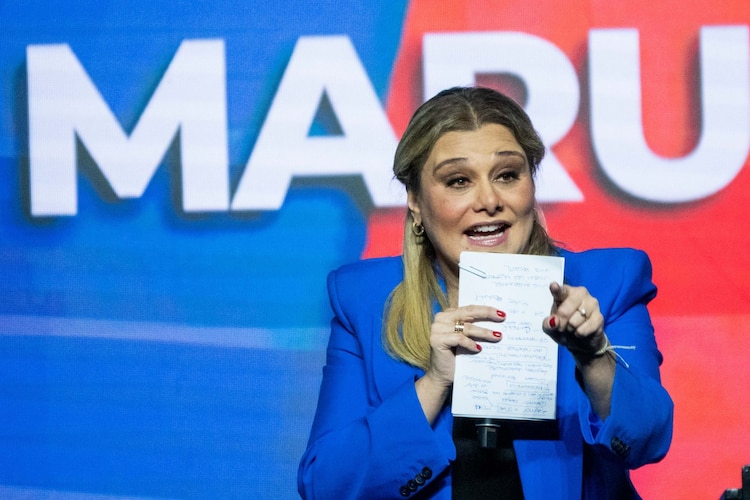 Maru Campos, gobernadora de Chihuahua, en imagen de archivo