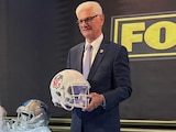 El director general de la NFL en México, Arturo Olivé, en la presentación del Thursday Night Football de FOX