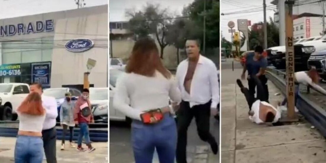 En redes sociales circuló el video en donde se observa la riña que protagonizó el actor Alfredo Adame con dos personas.