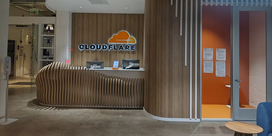 Oficinas de Cloudflare, en fotografía de archivo.