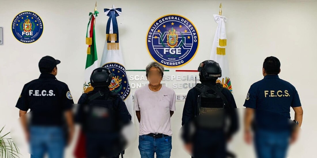 Detienen en Acapulco a probable asesino de oficial federal de Conapesca.