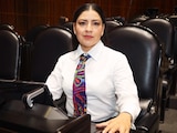 La diputada Claudia Rivera Vivanco