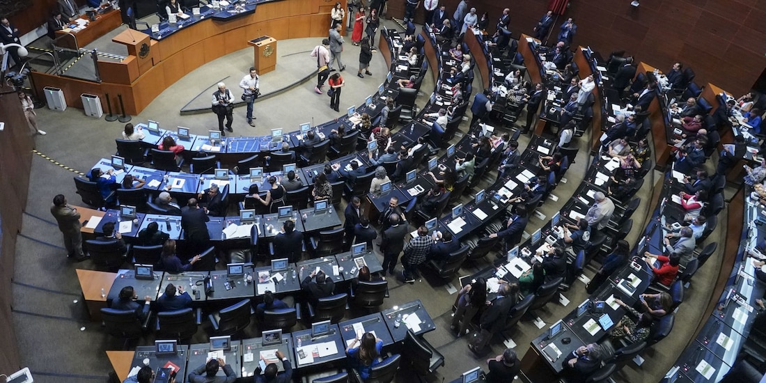 Senado de la República, en una fotografía ilustrativa.