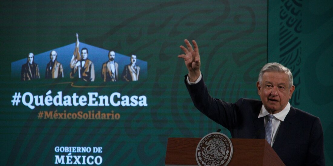 Andrés Manuel López Obrador, presidente de México.