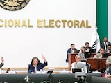 SESIÓN EXTRAORDINARIA del Consejo General del INE, el pasado 22 de abril