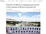 Protestas en la apertura del Mundial en agencias, ayer.