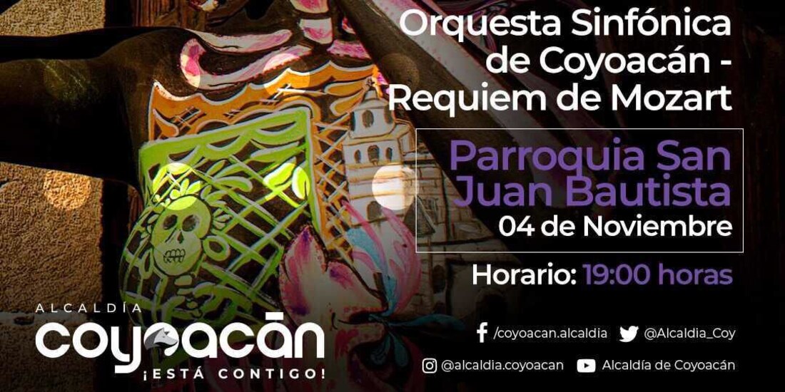 Las celebraciones por el Día Muertos ya están listas en Coyoacán..