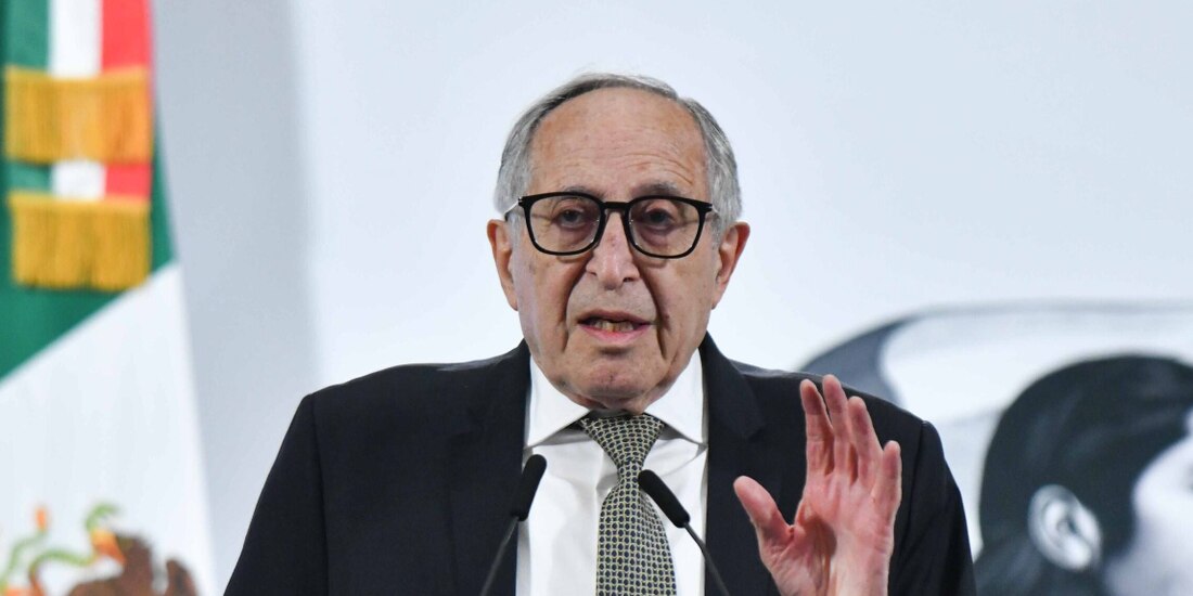 David Kershenobich, secretario de Salud, ayer, en conferencia de prensa.