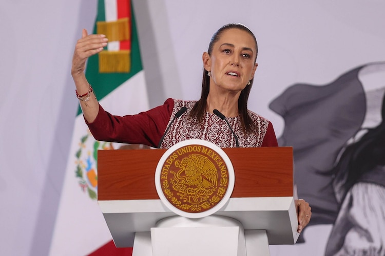 La Presidenta Claudia Sheinbaum Pardo.