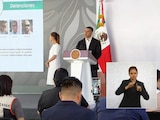 Omar García Harfuch desde Morelos esta mañana.