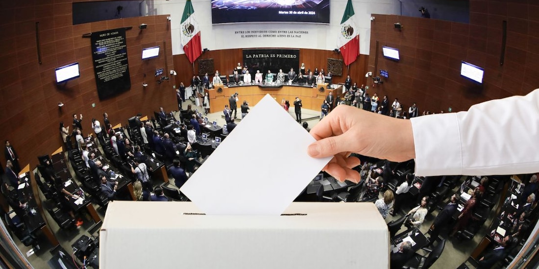 Senadores de la Cuarta Transformación respaldan reforma electoral de la presidenta Claudia Sheinbaum.
