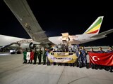 El vuelo con ayuda humanitaria partió la noche del pasado martes del AIF rumbo a Turquía.