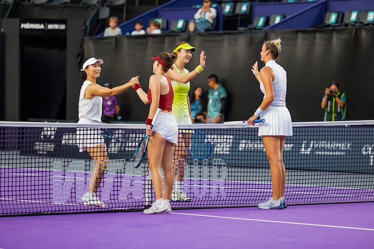 Dobles del Mérida WTA 500 quedan definidas.