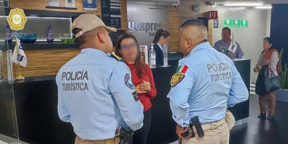 Una bebé fue abandonada en el cuarto de un hotel, ubicado en la alcaldía Cuauhtémoc.