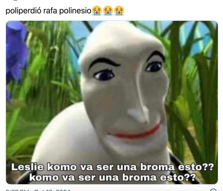 Rafa Polinesio pierde en Exatlón México