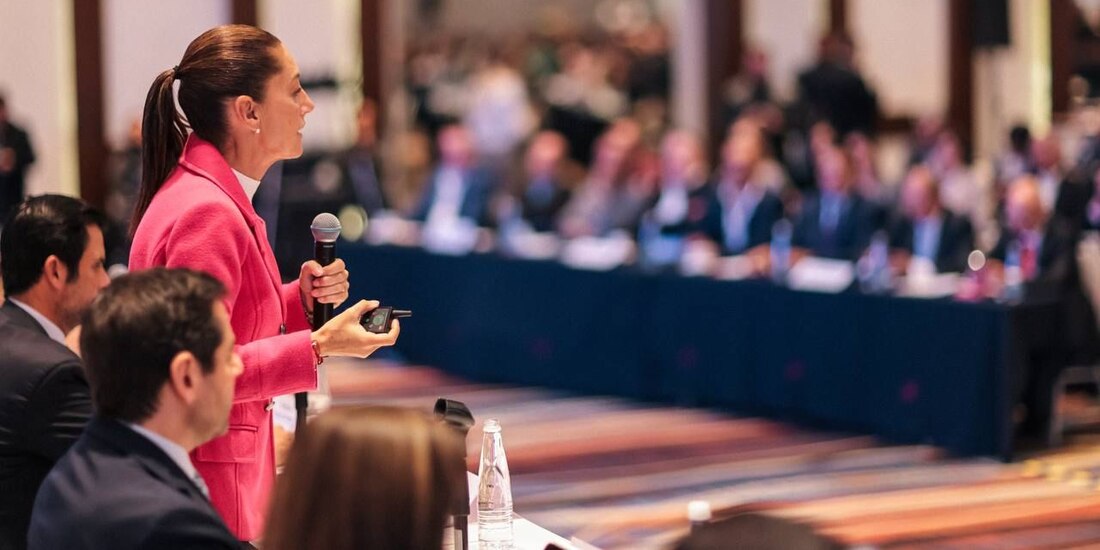 Claudia Sheinbaum, en Guanajuato.