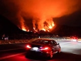 Incendio forestal en California, Estados Unidos.