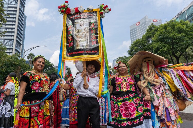 Edición 17 de la Mega Calenda en la Ciudad de México.