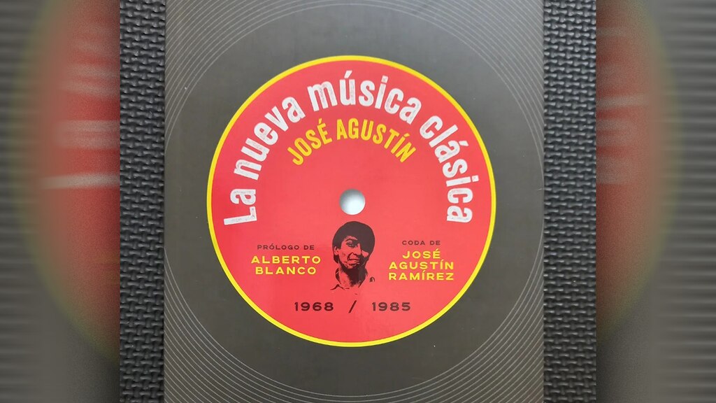 Portada del vinil "La Nueva Música Clasica" de José Agustín