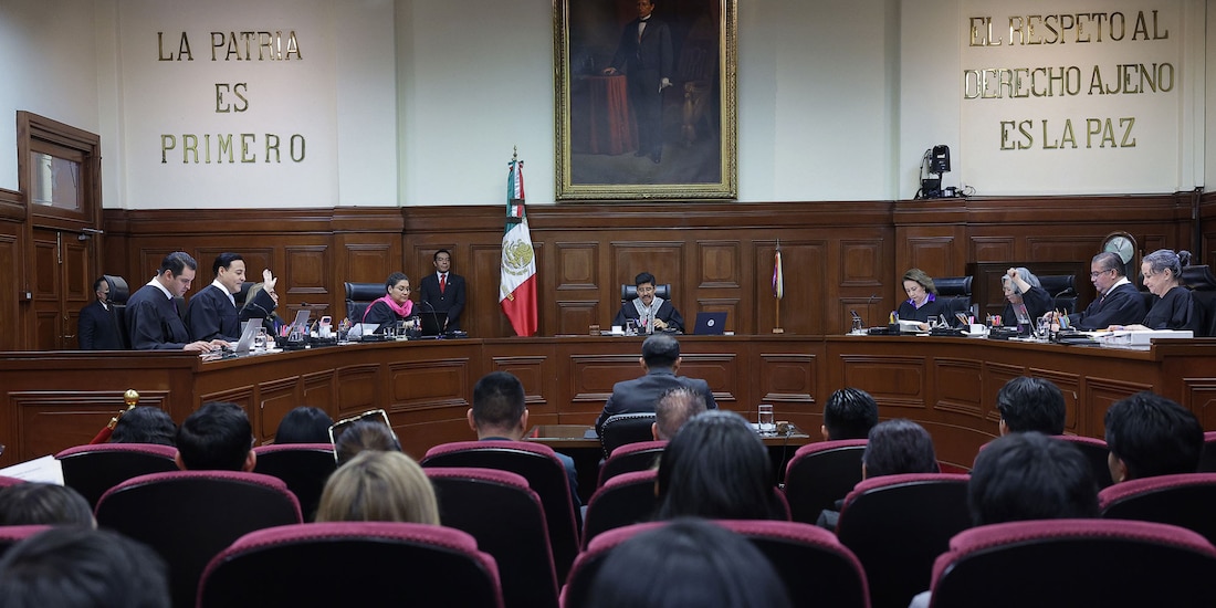 El Pleno de la Suprema Corte, en una fotografía ilustrativa.