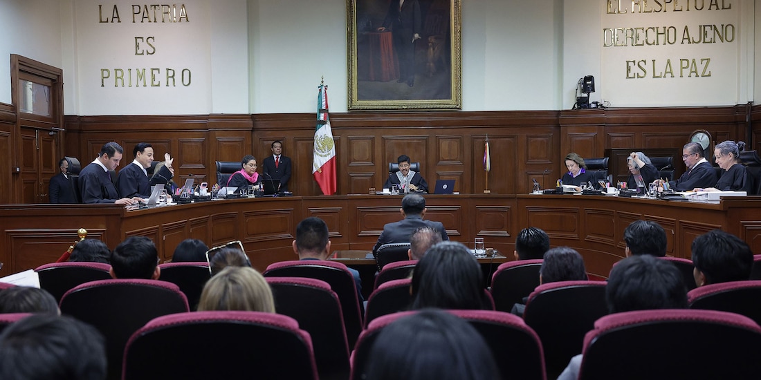 El Pleno de la Suprema Corte, en una fotografía ilustrativa.
