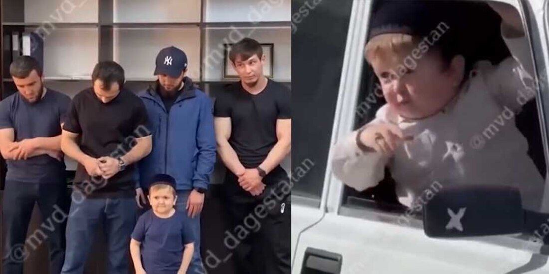 El influencer Hasbulla Magomedov y sus amigos, detenidos por problemas de tránsito