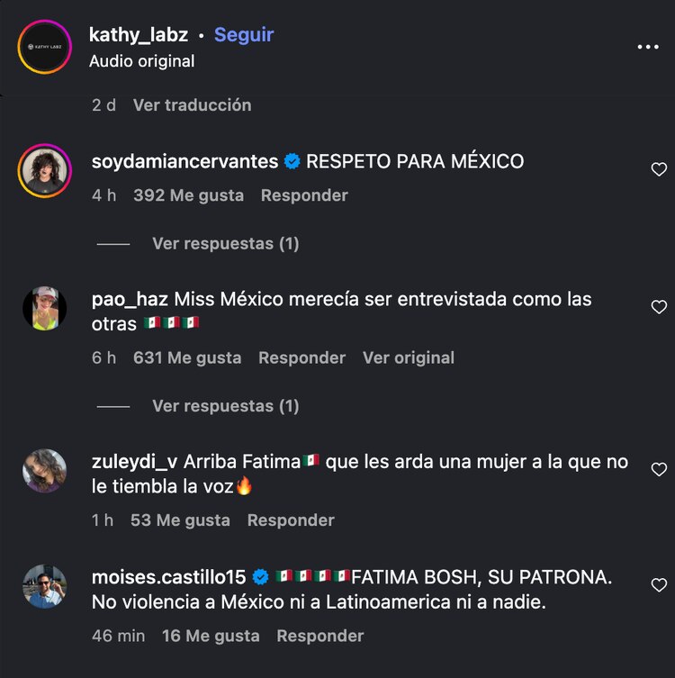 Exigen respeto de la marca para México, tras ignorar a Fátima Bosch