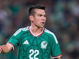 Hirving 'Chucky' Lozano en su último partido con la Selección Mexicana.