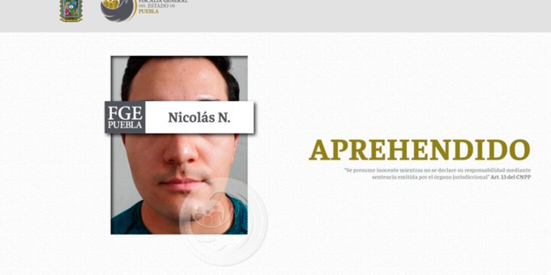 Detienen a alumno de universidad por abuso de menor en Puebla.