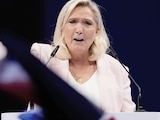 La dirigente política, el pasado domingo, en Orleans