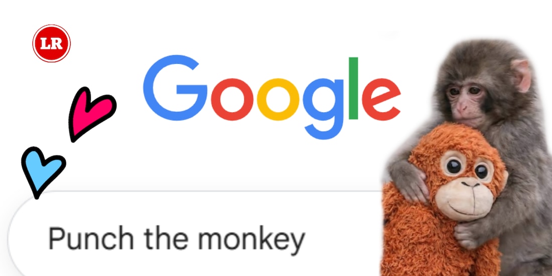 Esto pasa en Google si buscas ‘Punch the monkey’