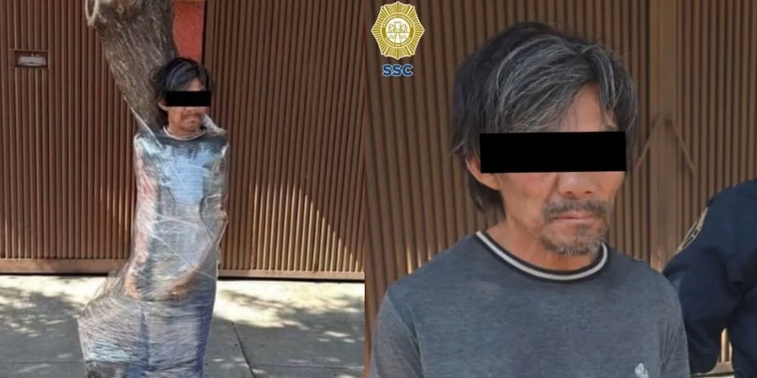 Vecinos 'emplayan' a hombre tras robar una bicicleta en la alcadlía Benito Juárez