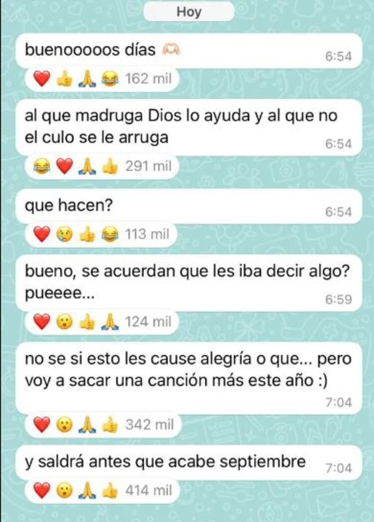 El mensaje de Bad Bunny