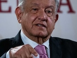 El presidente de México, Andrés Manuel López Obrador, durante su conferencia mañanaera en Palcio Nacional, el 20 de septiembre de 2023