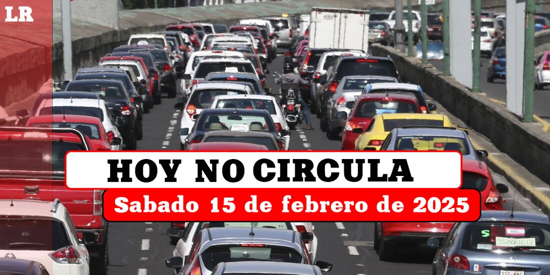 Conoce cómo aplica el Hoy No Circula este sábado 15 de febrero en la Ciudad de México y el Estado de México.