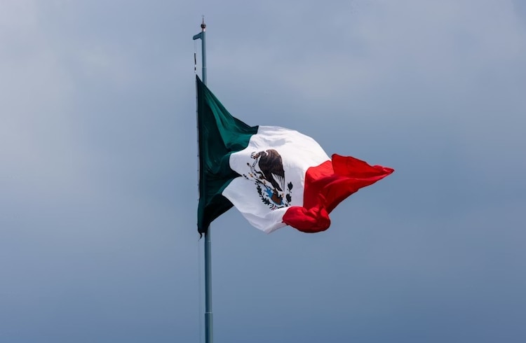 Bandera de México.
