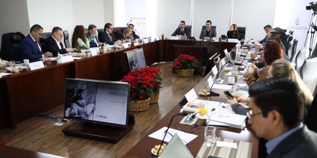 Conagua y senadores unen esfuerzos para garantizar el derecho humano al agua.